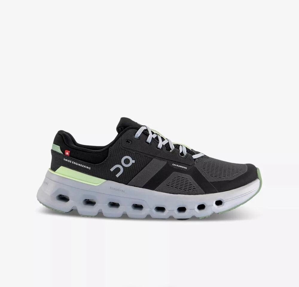 On Cloudrunner 2 Women’s Running Shoes Shadow/Lima Size 8.5